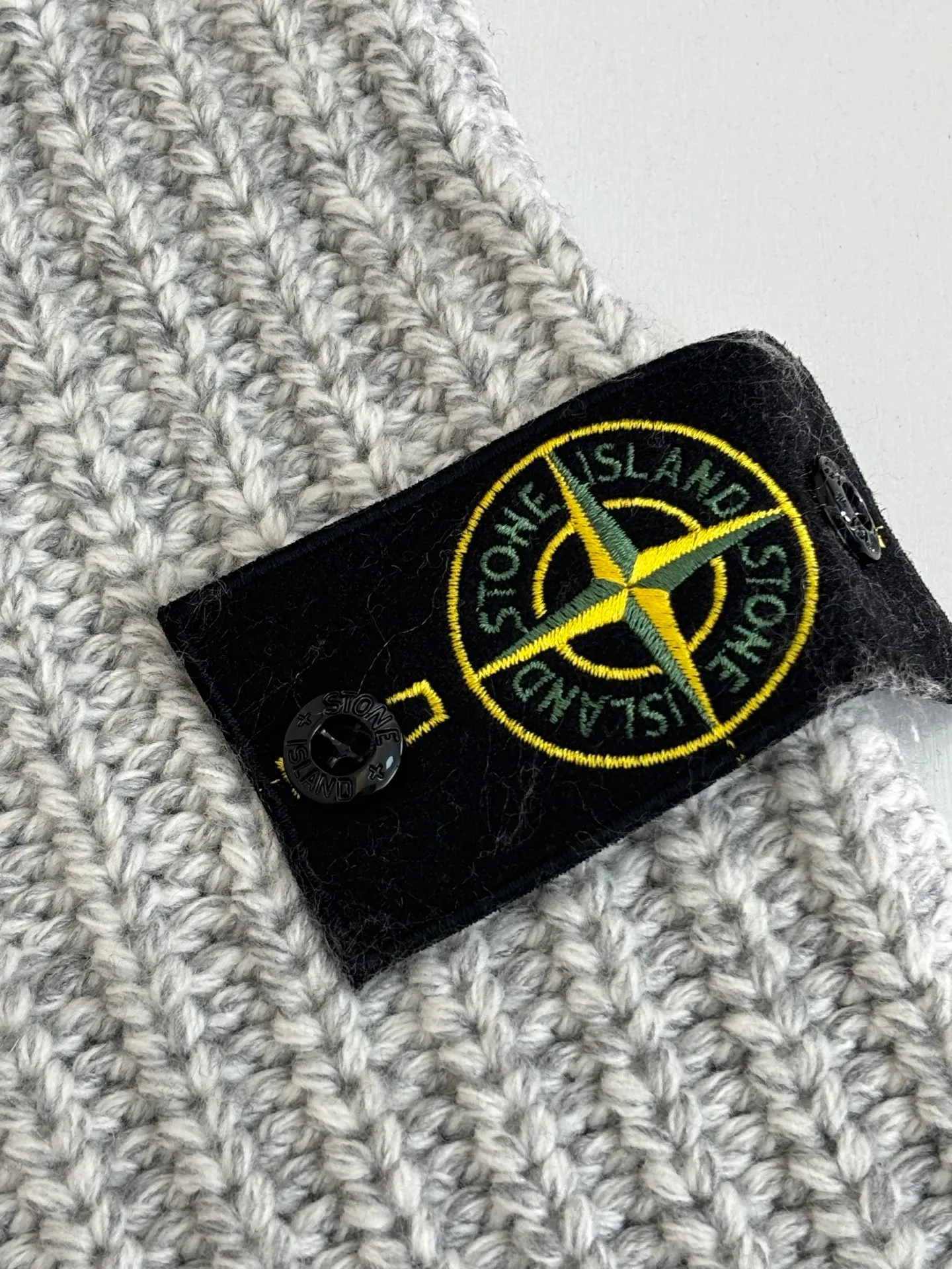 P770 Stone Island*/石岛 Thick needle armband logo knitted zipper jacket Size: S/M/L/XL